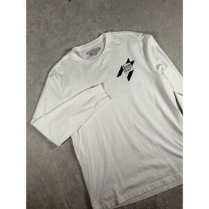 Good Good Golf L/S T Shirt Mens Large White Performance Casual Graphic Golf
